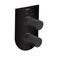 Встраиваемый смеситель для душа на 3 выхода TZAR 341503SNM чёрный 341503SNM