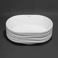 Раковина ARTBASIN Sabbia/АртБейзин Саббья накладная 50, белая глянцевая SA.wb.50\WHT