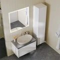 Раковина Plaza/Плаза накладная 60, песочная матовая PLR.wb.60\SAN