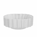 Раковина ARTBASIN Conchiglia/АртБейзин Конкилья накладная 50, белая глянцевая CC.wb.50\WHT