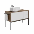 Раковина ARTBASIN Conchiglia/АртБейзин Конкилья накладная 50, белая глянцевая CC.wb.50\WHT