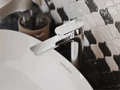 Смеситель для раковины Piano/Пиано однорычажный высокий без донного клапана, хром глянец 69315KM.21.018