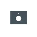 Столешница из керамогранита Про Чементо 60x48, синяя тёмная матовая CN60.DD507320R