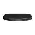 Сиденье Pompei/Помпеи для напольного унитаза, черное глянцевое PO.seat.01\BLK