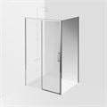 Душевая боковая панель Vetro/Ветро, 100х195, хром VE.100.FP.CR
