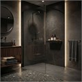 Душевая перегородка Loranto 100х200 CS-W04GG-100 профиль серый матовый CS-W04GG-100