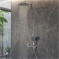 Верхний душ BOSSINI Apice 280 мм, с настенным кронштейном 400 мм, хром (H70430I.030) H70430I.030