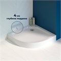 Душевой поддон с сифоном RGW SMC/R-C (900x900) 12350499-0101