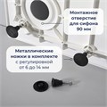 Душевой поддон с сифоном RGW SMC/R-C (900x900) 12350499-0101