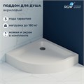 Душевой поддон полукруглый RGW LUX/TN-P 16180488-41