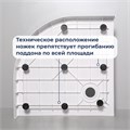 Душевой поддон полукруглый RGW SMC/R W Белый (900x900) 57350499-01
