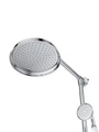 LIBERTY-F-CVD-01 Душевая стойка со смесителем и изливом, хром LIBERTY-F-CVD-01