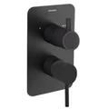 Встраиваемый смеситель для душа на 2 выхода ODISEA 391512SNM чёрный 391512SNM