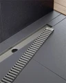 Душевой лоток TIMO Drain System 700 с вставкой "lines", черное золото (DS230107/18) DS230107/18