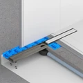 Душевой лоток TIMO Drain System 600 с двусторонней панелью "plate" под плитку, черное золото (DS230206/18) DS230206/18