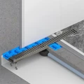 Душевой лоток TIMO Drain System 800 с вставкой "lines", черное золото (DS230108/18) DS230108/18