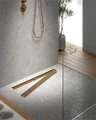 Душевой лоток TIMO Drain System 700 с вставкой "lines", розовое золото (DS230107/19) DS230107/19