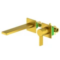 Смеситель для раковины встроенный Timo Caisa золото шлифованное (9072/20SM) 9072/20SM
