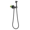 Смеситель встроенный с гигиеническим душем Timo Caisa черный (9137/03SM) 9137/03SM