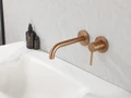 Смеситель ABBER Wasser Kreis AF8112MRG для раковины скрытого монтажа, розовое золото матовое AF8112MRG
