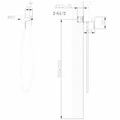 Смеситель ABBER Wasser Kreis AF8125MRG с гигиеническим душем, розовое золото матовое AF8125MRG