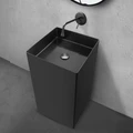 Раковина отдельностоящая ABBER Wasser Kreis AF2413MB черная матовая AF2413MB