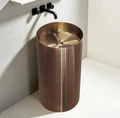 Раковина отдельностоящая ABBER Wasser Kreis AF2414MRG розовое золото матовое AF2414MRG