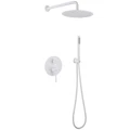 Душевая система ABBER Emotion AF8818W скрытого монтажа без излива, белый матовый AF8818W