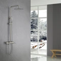 Душевая стойка ABBER Emotion AF8816SPL с изливом, сатин AF8816SPL