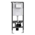 Кнопка смыва ABBER AC0127MW белая матовая AC0127MW