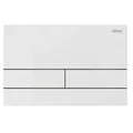 Кнопка смыва ABBER AC0128MW белая матовая AC0128MW