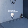 Душевой трап двухсторонний линейный, черный RGW SDR-22B 47212240-04