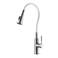 Expert Смеситель для кухни, гиб.излив 203мм, р/ОД, матовый/белый, LM, LM5082S-White LM5082S-White - фото 48354