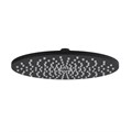 Верхний душ NARDIS R BLACK 23 см, черный матовый, BERGES 072004 - фото 48796