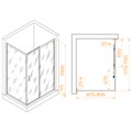 Душевой уголок RGW PA-245Gr 410824580-110