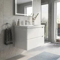 Комплект Azario Тумба Лотос 70/2 подвесная с раковиной Монте 70 CS00083930 CS00083930