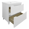 Комплект Azario Тумба Лотос 60/2 Н напольная с раковиной Монте 60 CS00081983 CS00081983