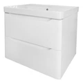 Комплект Azario Тумба Лотос 60/2 подвесная с раковиной Монте 60 CS00083929 CS00083929