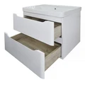 Комплект Azario Тумба Лотос 60/2 подвесная с раковиной Монте 60 CS00083929 CS00083929