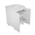 Комплект Azario Тумба А Лотос 60 Н  напольная с раковиной "AZ-Monte 60" CS00105740 CS00105740