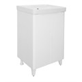 Комплект Azario Тумба Лотос 50 Н  напольная с раковиной Монте 50 CS00094663 CS00094663