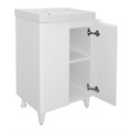 Комплект Azario Тумба Лотос 50 Н  напольная с раковиной Монте 50 CS00094663 CS00094663