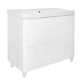 Комплект Azario Тумба Лотос 90/2 Н напольная+дверь с раковиной Monte 90 CS00093903 CS00093903