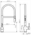 Смеситель для кухни Fmark (FS0252Q) FS0252Q