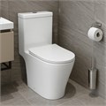 Унитаз-моноблок Azario Прайм 373х645х765 напольный, безободковый , с быстросъемным сиденьем "Микролифт" (AZ-1363OP) AZ-1363OP