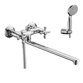 Standard Смеситель для ванны, плоск.пов.излив 350мм, р/ДВ, хром, LM, LM2112C LM2112C