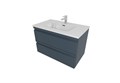 Тумба с раковиной для ванной AQ77080-MG серый матовый, 815х545х460 AQ77080-MG