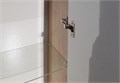 Пенал ЛИБРА 35 см, 2 двери push-to-open, цвет фасадов серый матовый, корпус дуб давос AQ60035-DO-MG