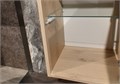 Пенал ЛИБРА 35 см, 2 двери push-to-open, цвет фасадов белый матовый, корпус дуб давос AQ60035-DO-MW