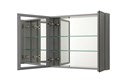 Шкаф зеркало для ванной Aquatek AQ7808-MC прямоугольное, 762*660*134 AQ7808-MC
